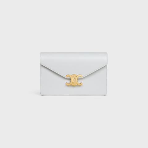 WALLET ON CHAIN MARGO IN SHINY CALFSKIN MOON - Image 1